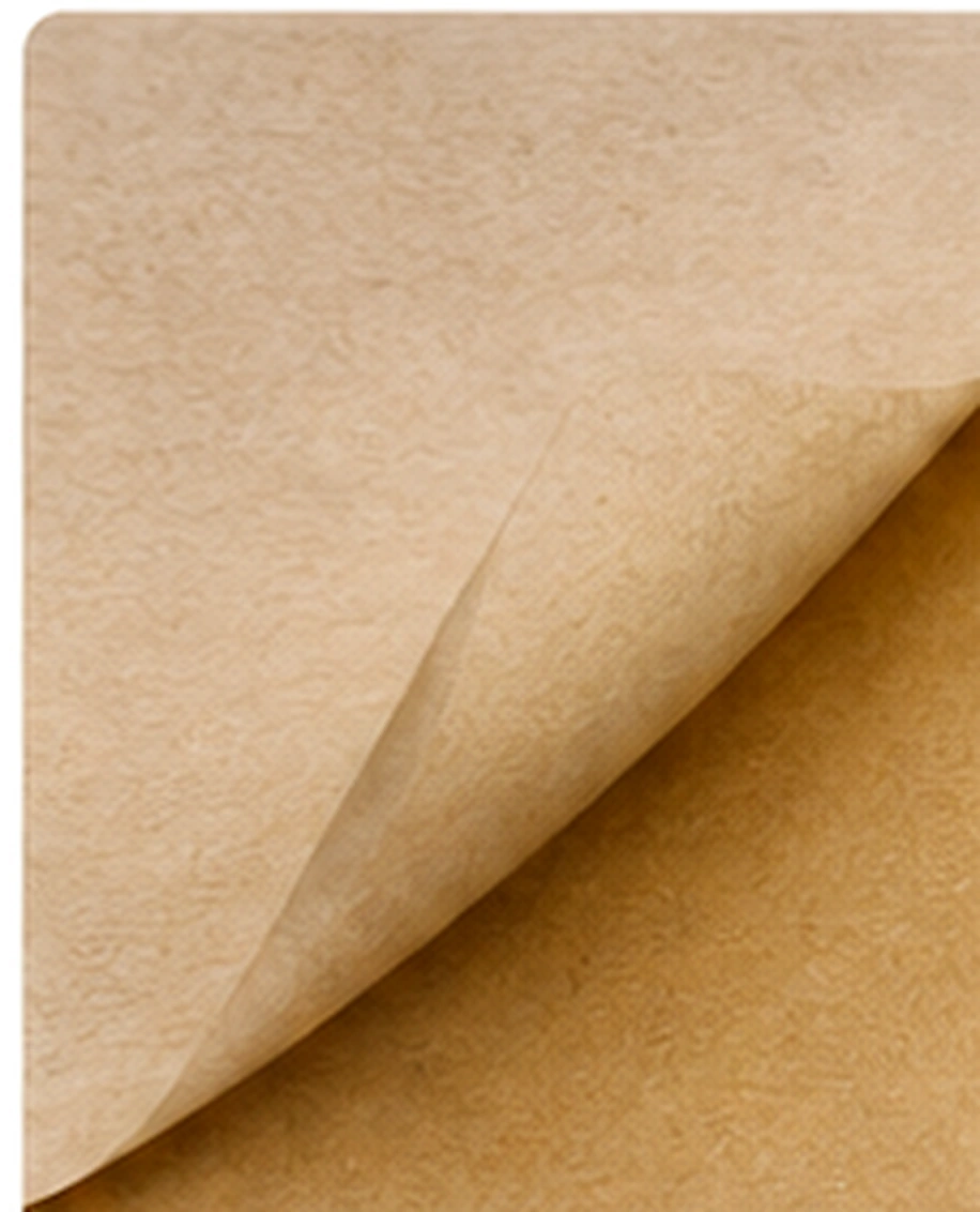 Kraft sticker material